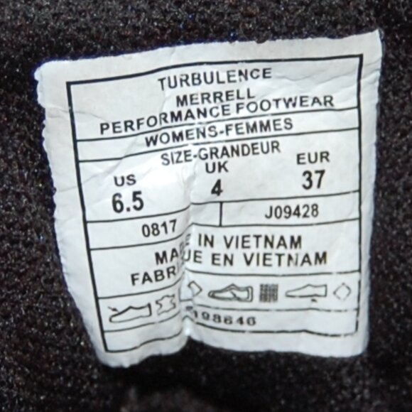Merrell Turbulence Performance Footwear Slip Grip, Women Size 6.5 - Picture 16 of 16